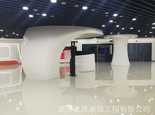 烽火科技站廳GRG造型